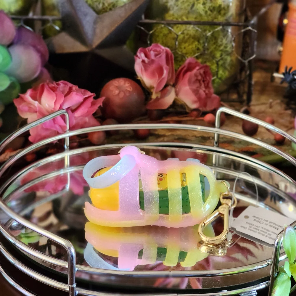 Bath & Body Works Colorful Chancla Sandal Pocketbac Santizer Holder